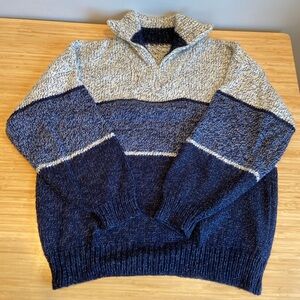 Vintage 90s J Crew (?) Heavy Chunky Knit Sweater Size L or XL